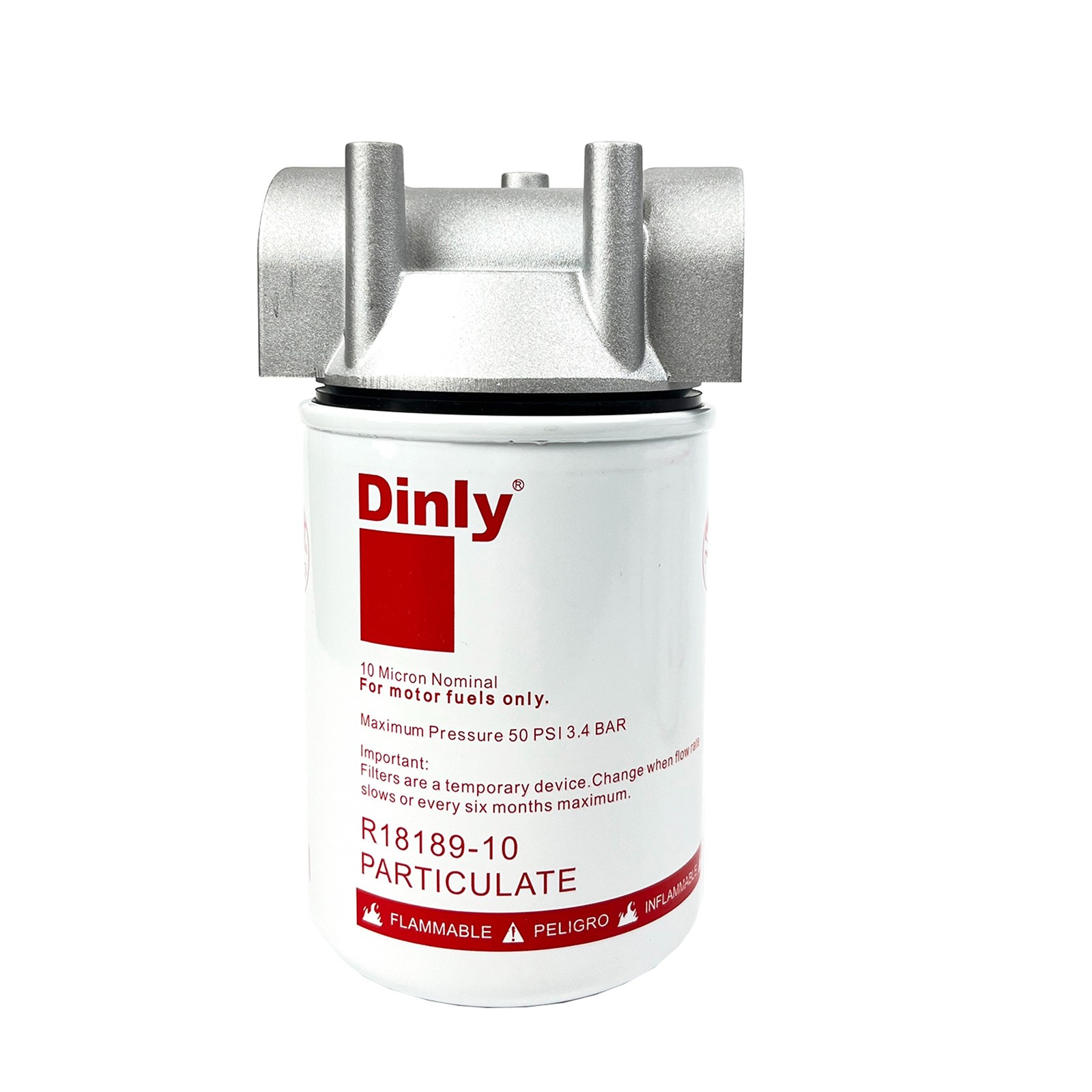 R18189-10 Fuel Dispenser Filter Gasoline Diesel Transfer Pump Fuel Filter