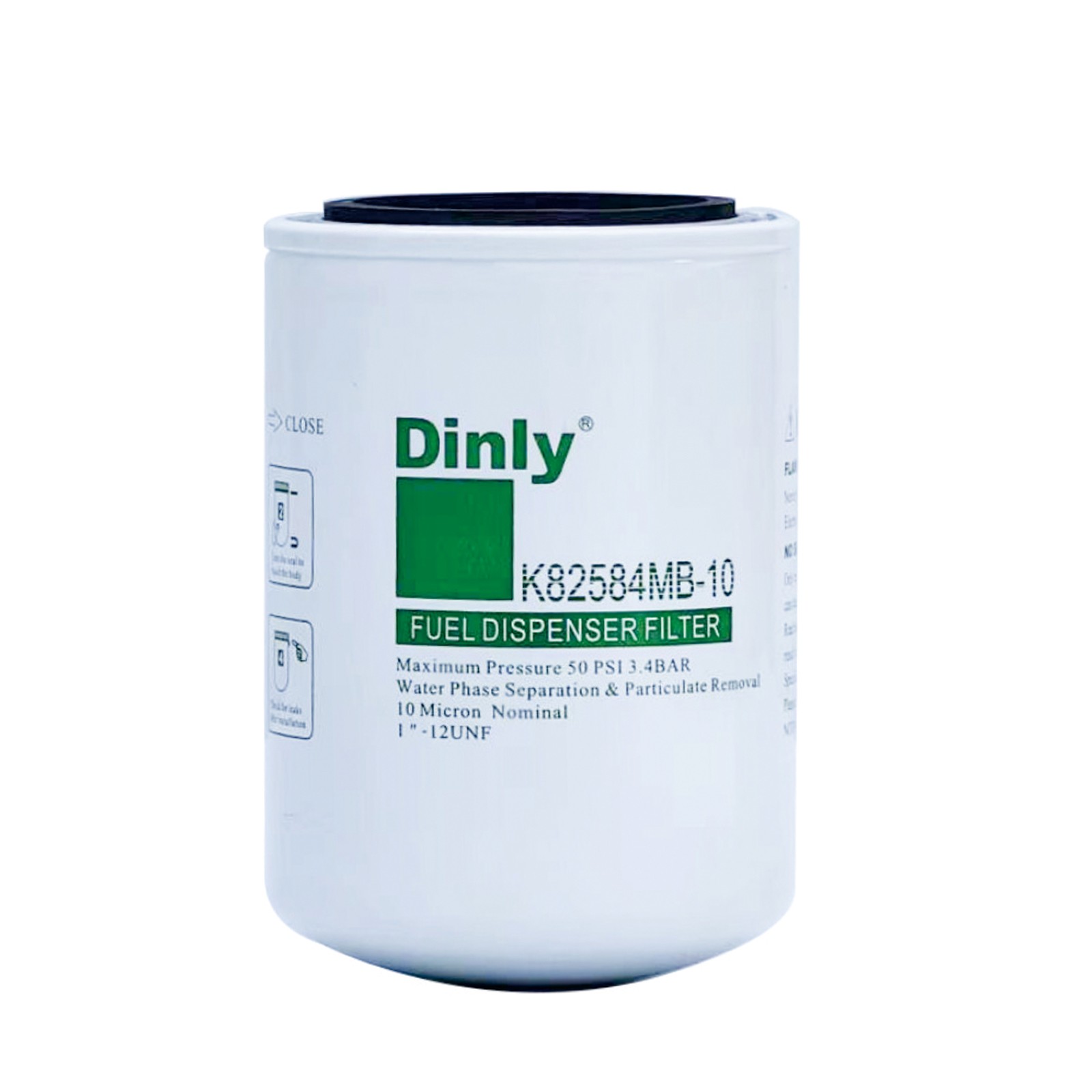 K82584MB-10 Water Phase Separator and Particulate Removal Filter
