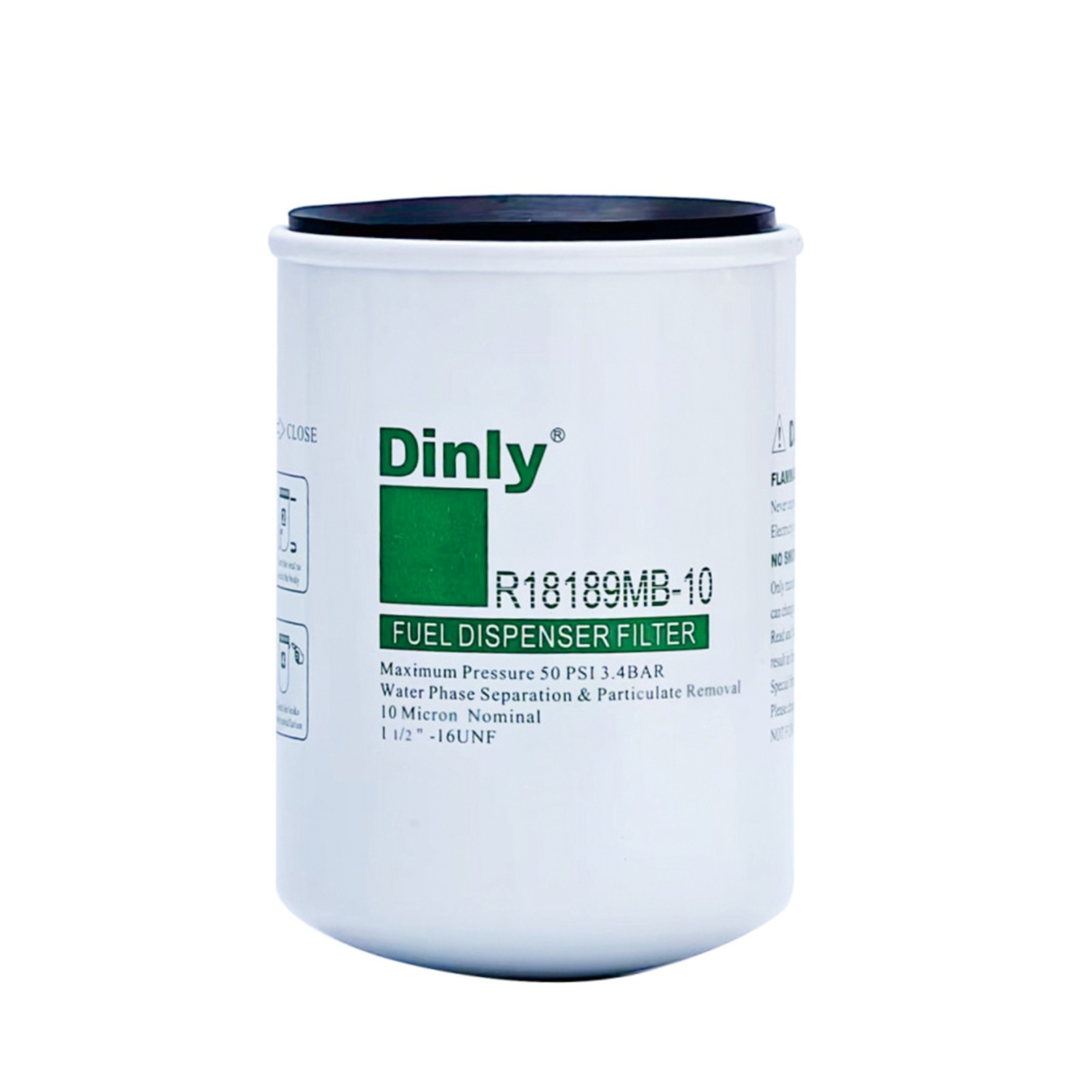 R18189MB-10 Water Phase Separator and Particulate Removal Fuel Dispenser Filter